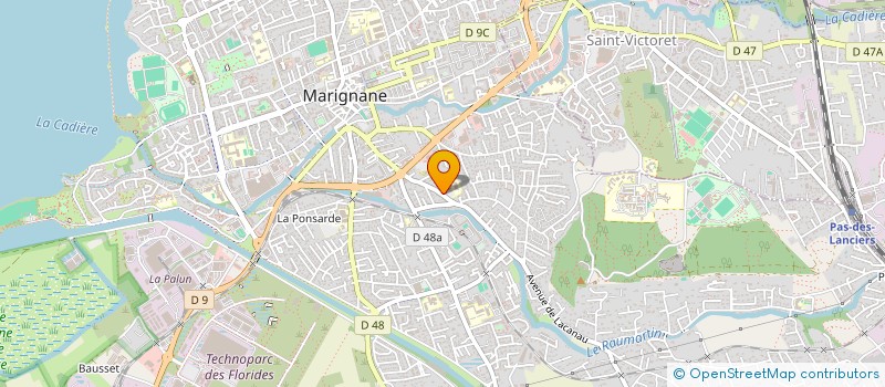 localisation de l'entreprise MS POSE  MARIGNANE