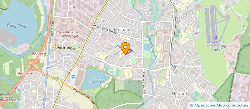 localisation de l'entreprise MS PRESTA SERVICES à STRASBOURG