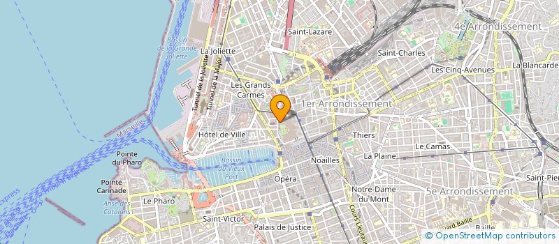 localisation de l'entreprise MS PROTECTION SERVICES à MARSEILLE