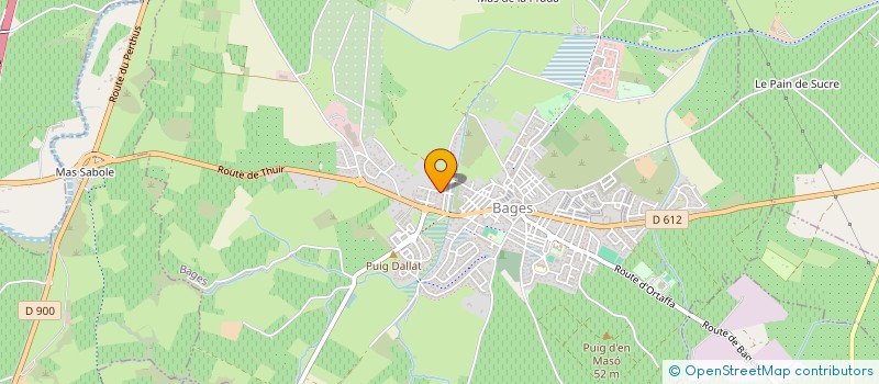 localisation de l'entreprise MS RACE  BAGES