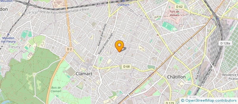 localisation de l'entreprise MS RENAUDIN  CLAMART