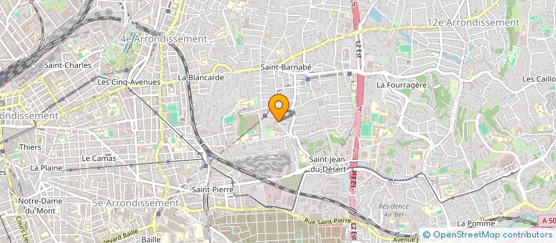 localisation de l'entreprise MS RENOV à MARSEILLE