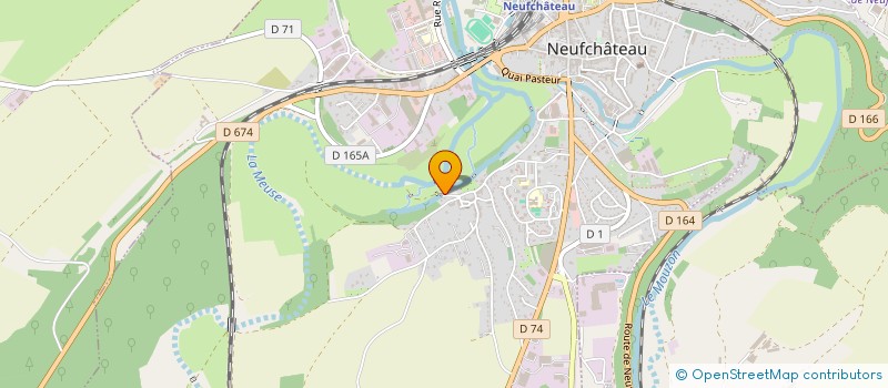 localisation de l'entreprise MS RENOV à NEUFCHATEAU