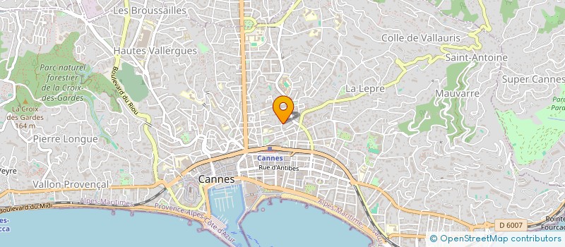 localisation de l'entreprise MS RENOV à CANNES