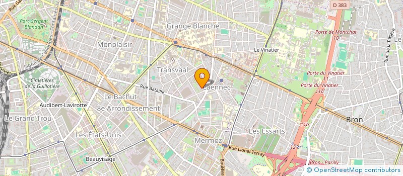 localisation de l'entreprise MS RENOV TRAVAUX  LYON