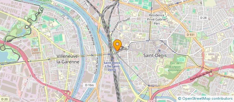 localisation de l'entreprise MS RENT EVENTS  SAINT-DENIS