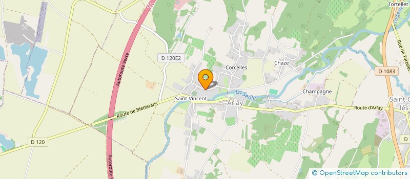 localisation de l'entreprise MS RH PAIE  CLAIX