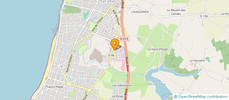 localisation de l'entreprise MS SAINT-BREVIN à SAINT-BREVIN-LES-PINS