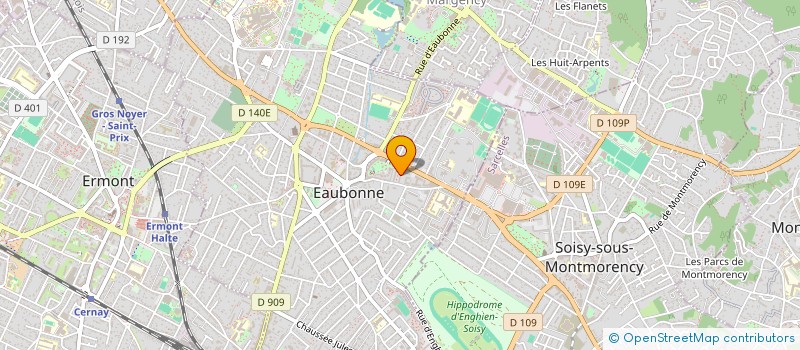 localisation de l'entreprise MS SECURITE à EAUBONNE