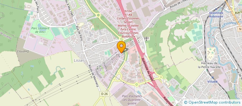 localisation de l'entreprise MS SECURITE PRIVEE  LISSES