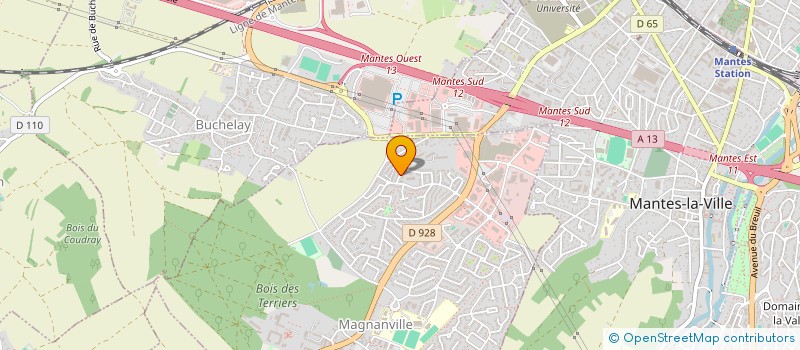 localisation de l'entreprise MS SECURITY  MAGNANVILLE