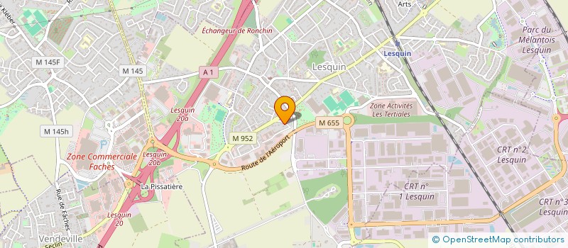 localisation de l'entreprise MS SERVICES à LESQUIN