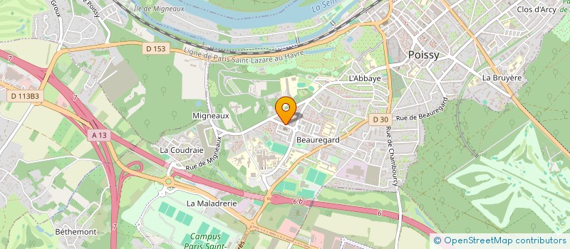 localisation de l'entreprise MS SERVICES à COIGNIERES