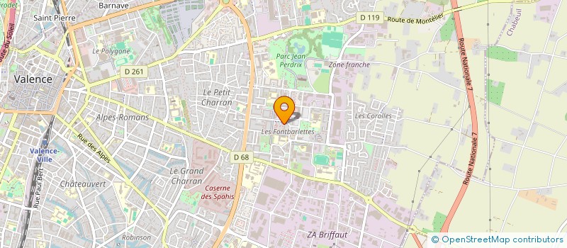 localisation de l'entreprise MS.SERVICES26  VALENCE