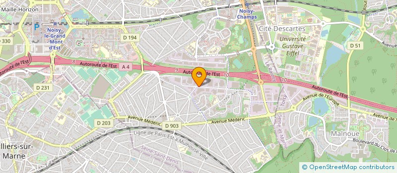 localisation de l'entreprise MS SPORTS SAS à PARIS