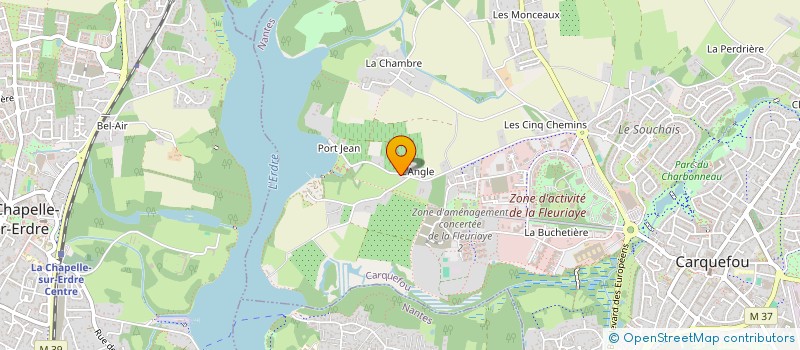 localisation de l'entreprise MS-STRADEV  CARQUEFOU