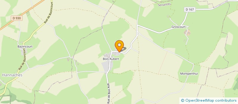 localisation de l'entreprise MS TERRASSEMENT  SENANTES