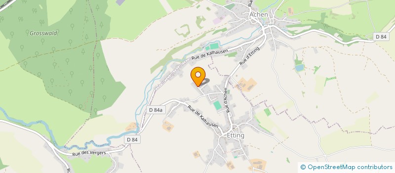 localisation de l'entreprise MS THERMIQUE  ETTING