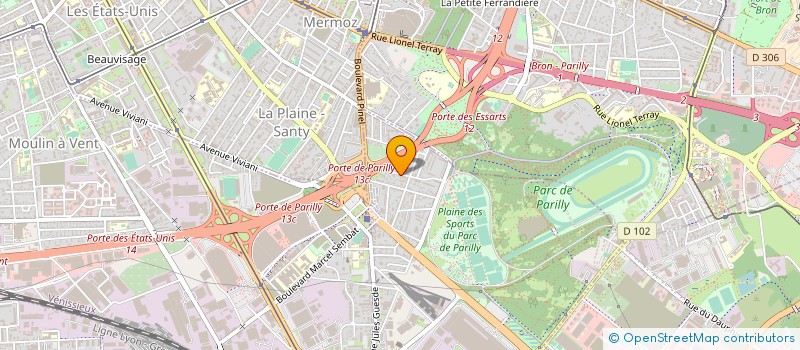 localisation de l'entreprise MS TRADE à VENISSIEUX