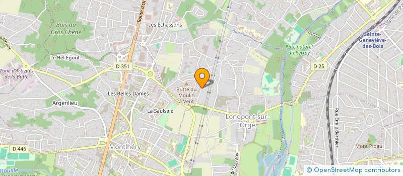 localisation de l'entreprise MS TRANS VISION à LONGPONT-SUR-ORGE