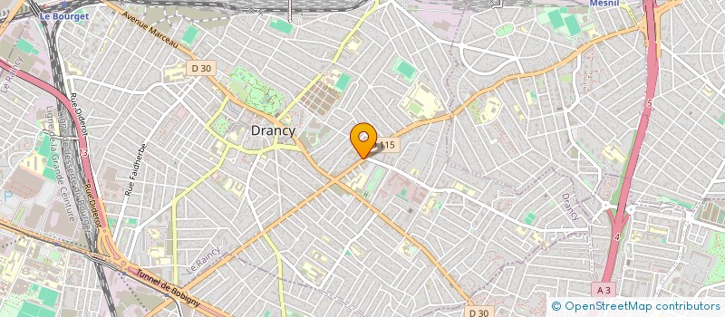 localisation de l'entreprise MS TRANSFER à DRANCY