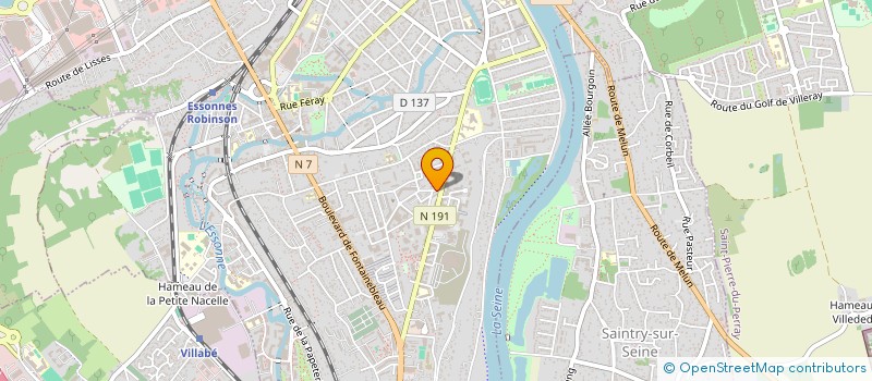 localisation de l'entreprise MS TRANSPOR à THIAIS