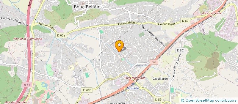localisation de l'entreprise MS TRANSPORT à BOUC-BEL-AIR