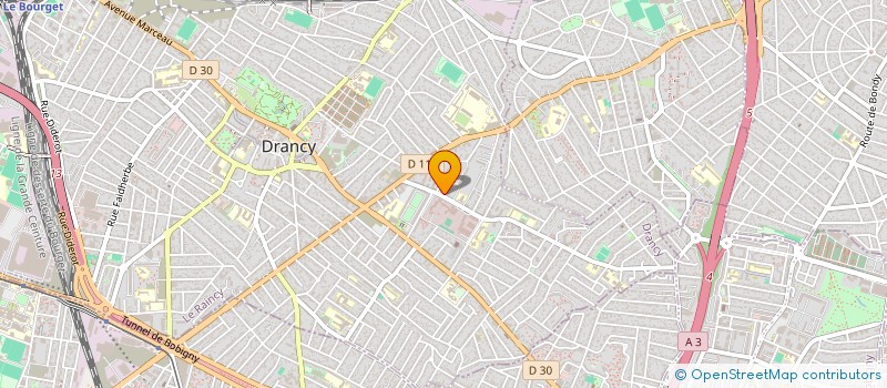 localisation de l'entreprise MS TRANSPORT à DRANCY