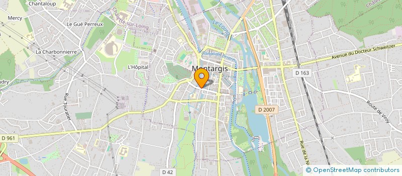 localisation de l'entreprise MS TRAVAUX à MONTARGIS