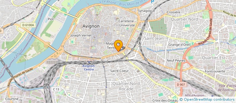 localisation de l'entreprise MS VALOR  AVIGNON