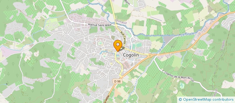 localisation de l'entreprise MS VAROISE à COGOLIN