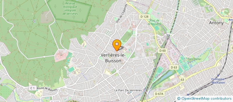 localisation de l'entreprise MS VERRIERES-LE-BUISSON  VERRIERES-LE-BUISSON