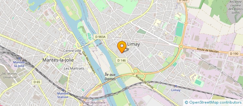 localisation de l'entreprise MS VTC DRIVE  LIMAY