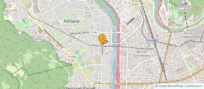 localisation de l'entreprise MS VTC SERVICE  FONTAINE