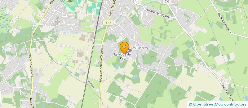 localisation de l'entreprise MS WINCH à CHALLANS
