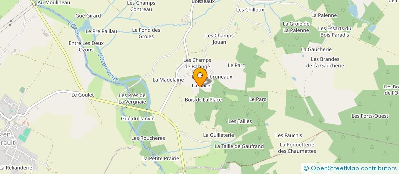 localisation de l'entreprise MS WOOD  CHATELLERAULT