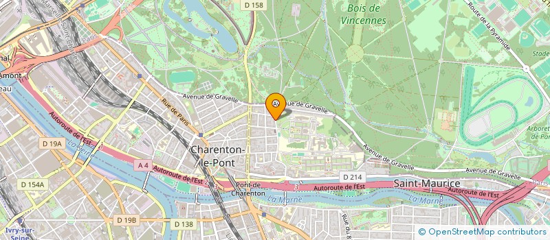 localisation de l'entreprise MS19 à SAINT-MAURICE