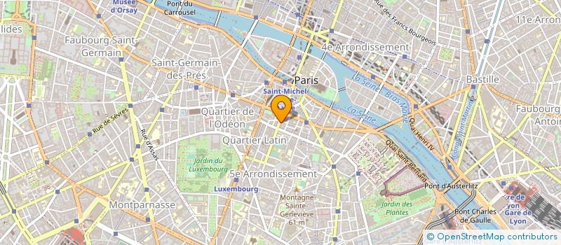 localisation de l'entreprise MS2C à PARIS