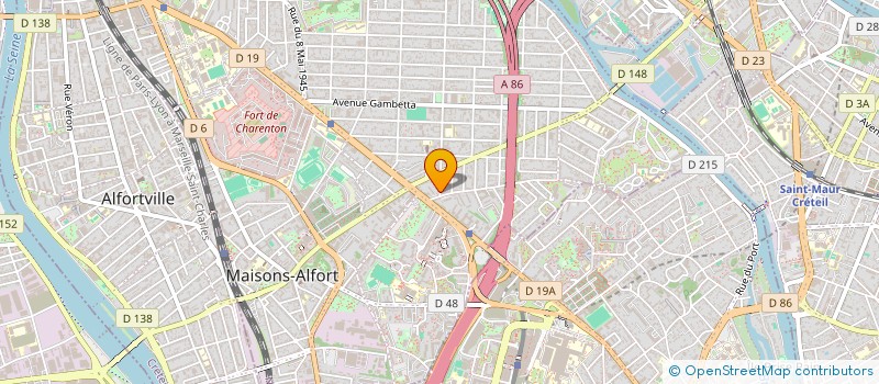 localisation de l'entreprise MS2E à MAISONS-ALFORT
