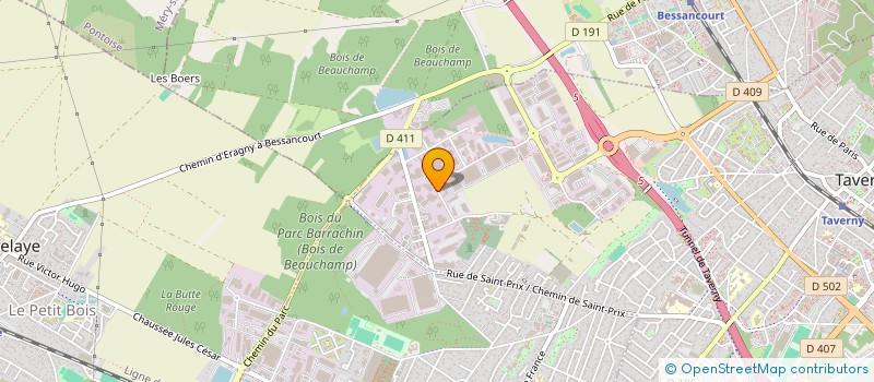 localisation de l'entreprise MS2F MULTI-SERVICE FUNERAIRE FRANCILIEN  GONESSE