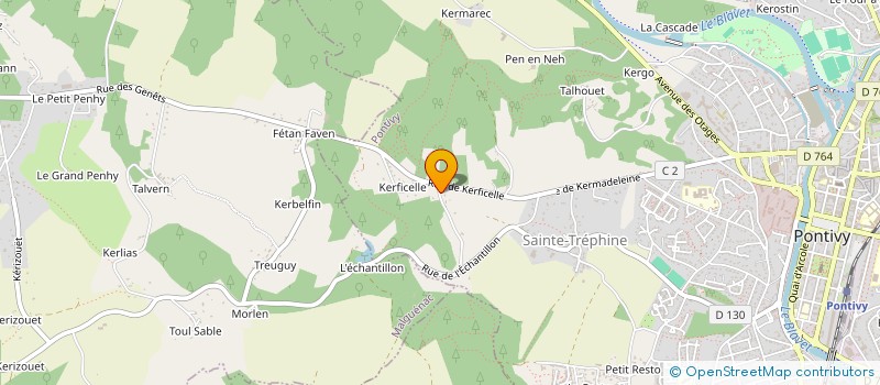 localisation de l'entreprise MS2L  PONTIVY