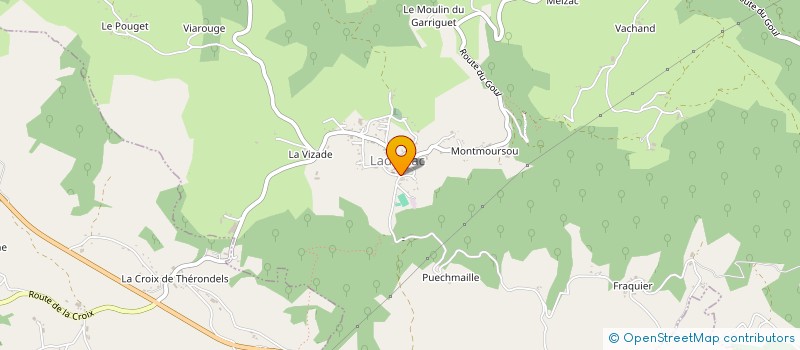 localisation de l'entreprise MS2L à LADINHAC