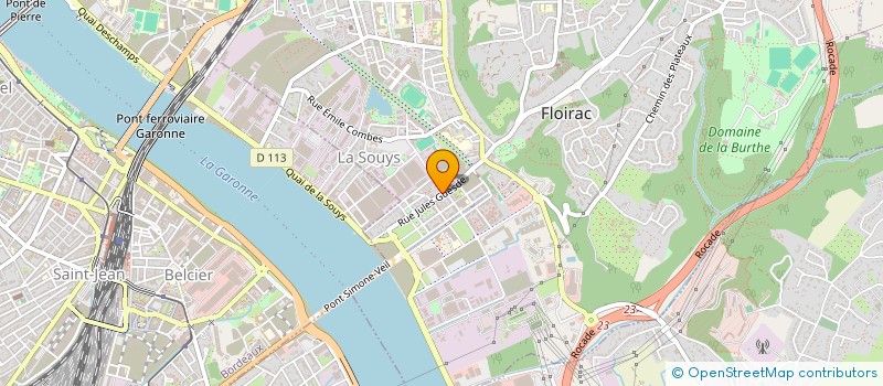 localisation de l'entreprise MS33 DEVELOPPEMENT  FLOIRAC