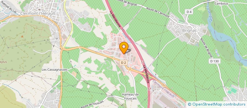 localisation de l'entreprise MS34.FR à CLERMONT L'HERAULT
