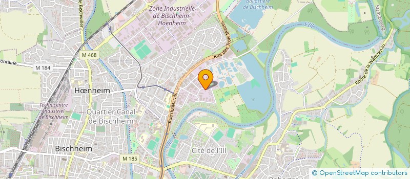 localisation de l'entreprise MS4  SCHILTIGHEIM