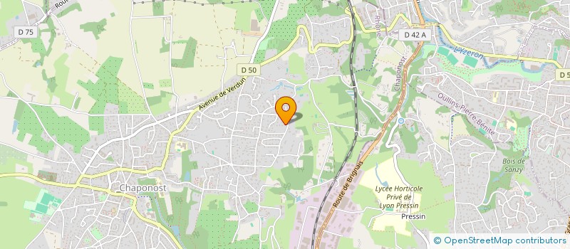 localisation de l'entreprise MS4E  CHAPONOST