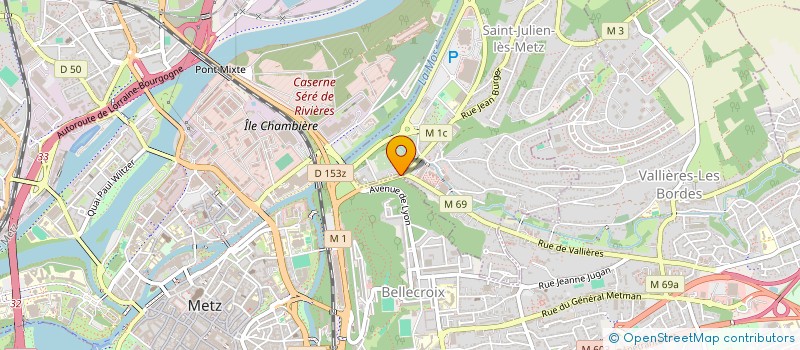 localisation de l'entreprise MS4FO  SAINT-JULIEN-LES-METZ