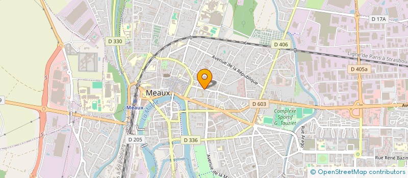 localisation de l'entreprise MS77 à MEAUX