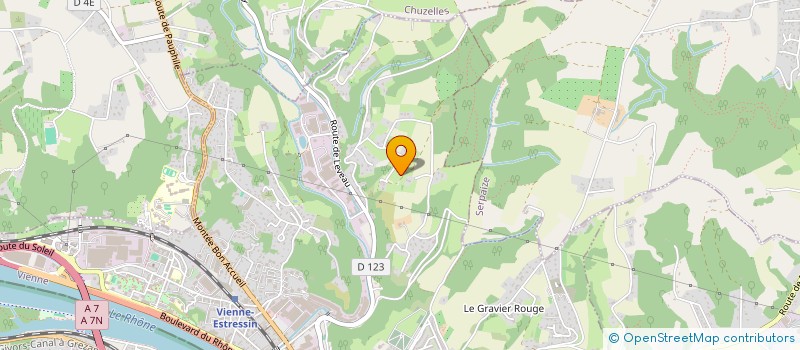 localisation de l'entreprise MSA  VIENNE