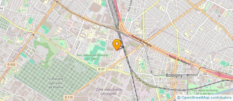 localisation de l'entreprise MSA  BOBIGNY